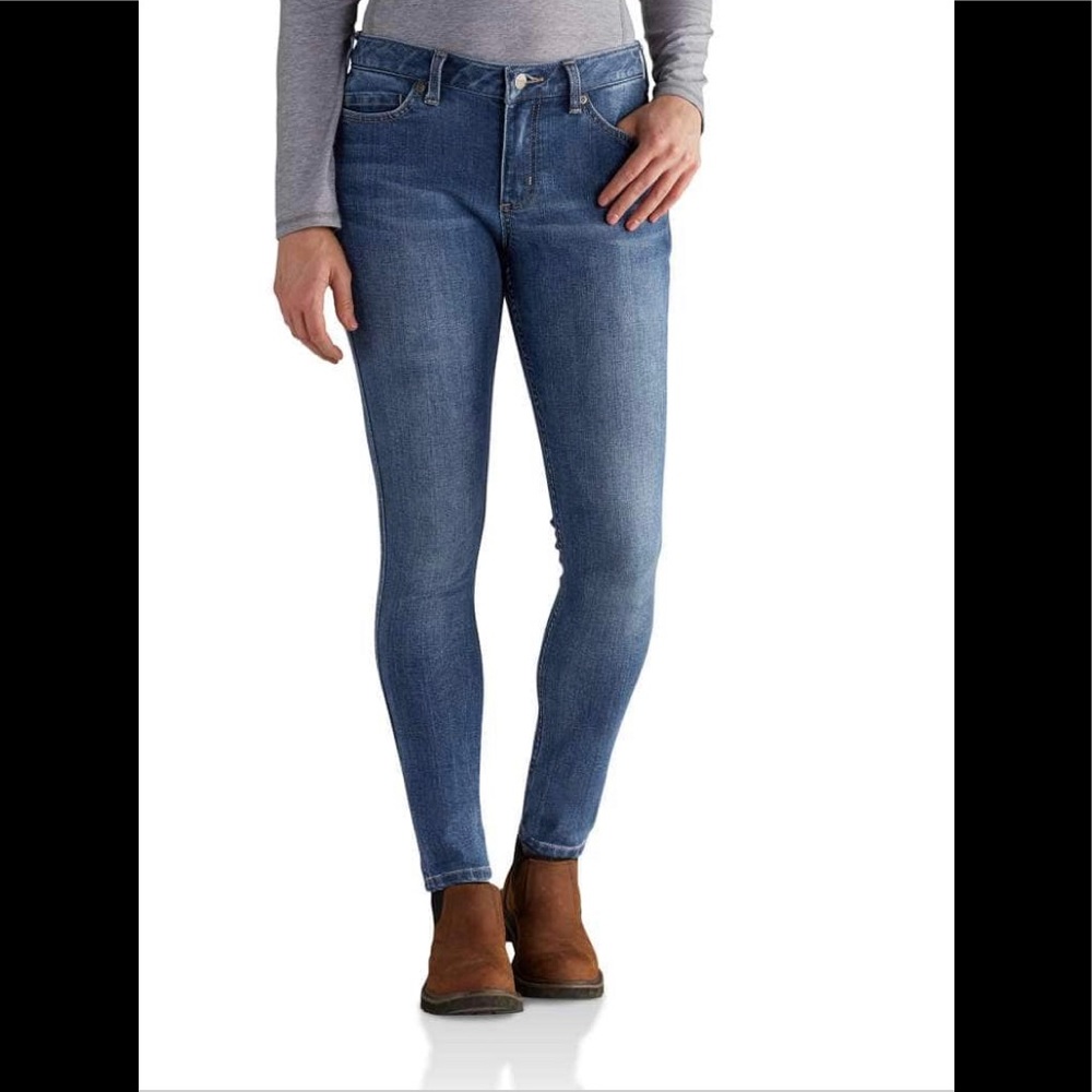 CARHARTT SLIM-FIT LAYTON SKINNY LEG JEAN